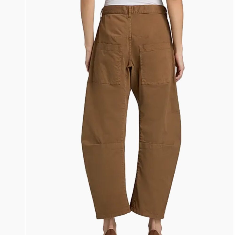 Nili Lotan Shon Pants in Coffee Size 6 - Picture 3 of 13